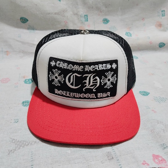 Chrome Hearts CH Hollywood Trucker Hat - Picture 1 of 9